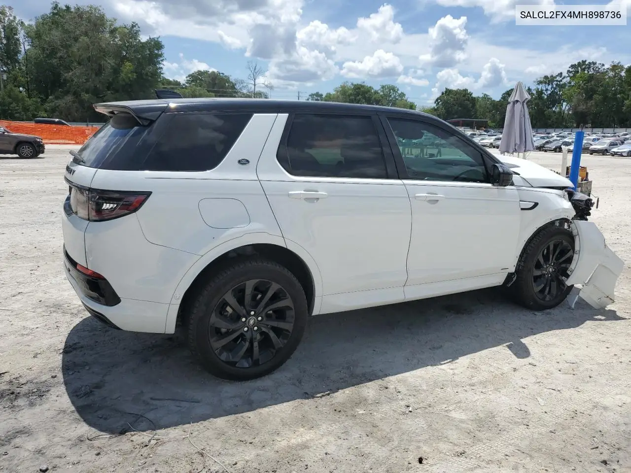 2021 Land Rover Discovery Sport Se R-Dynamic VIN: SALCL2FX4MH898736 Lot: 62702555
