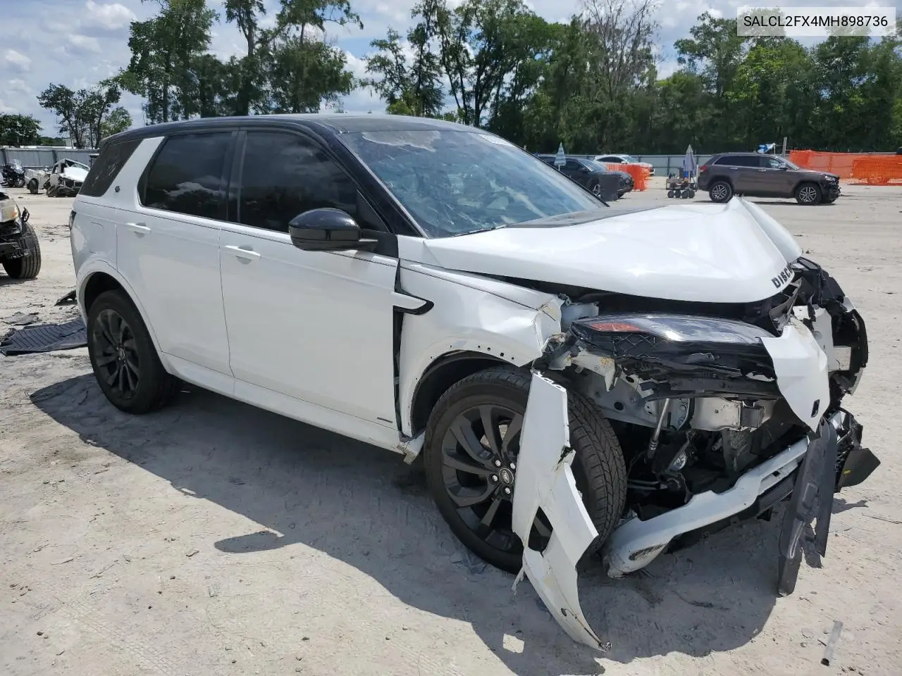 2021 Land Rover Discovery Sport Se R-Dynamic VIN: SALCL2FX4MH898736 Lot: 62702555