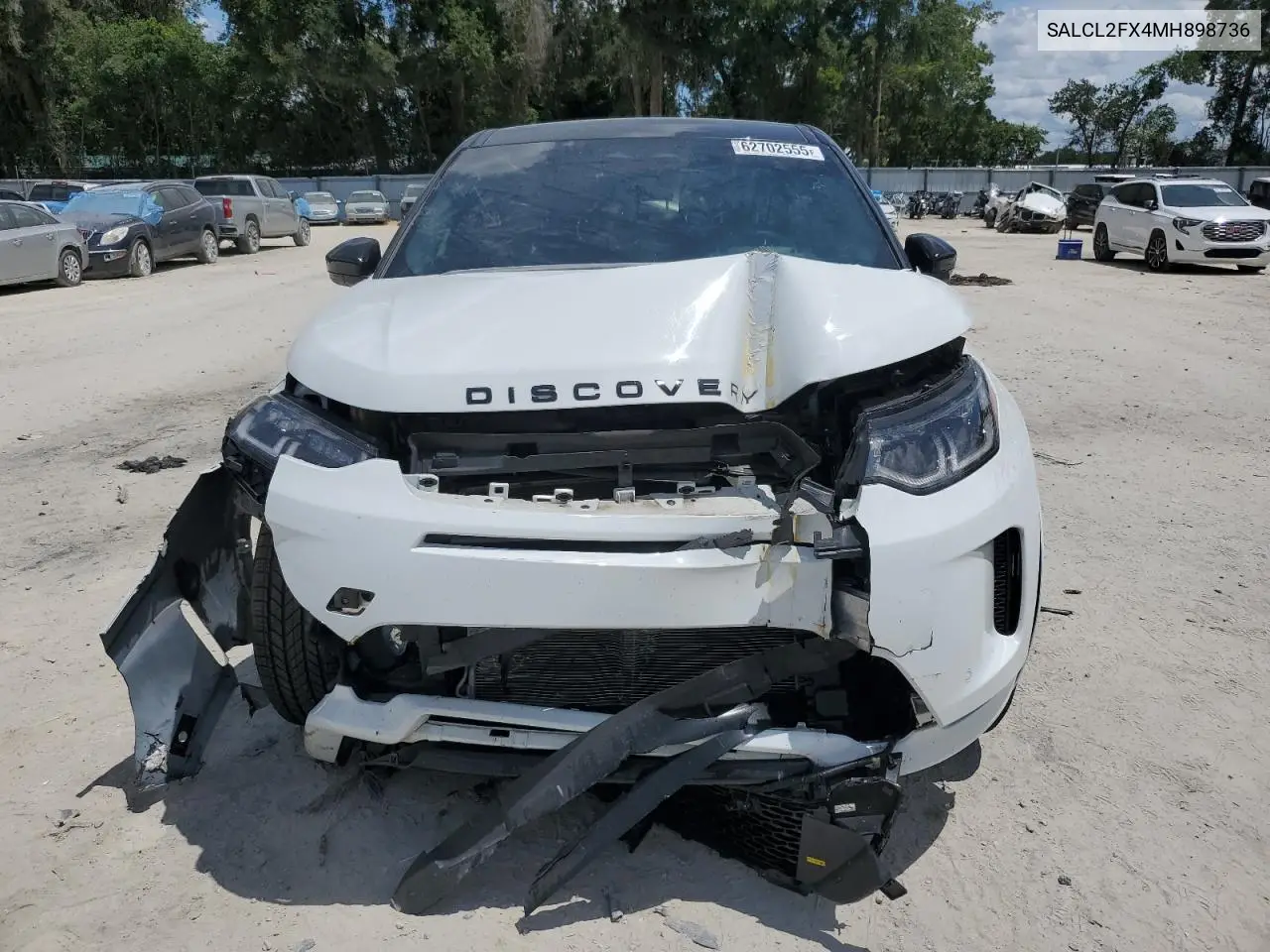 2021 Land Rover Discovery Sport Se R-Dynamic VIN: SALCL2FX4MH898736 Lot: 62702555