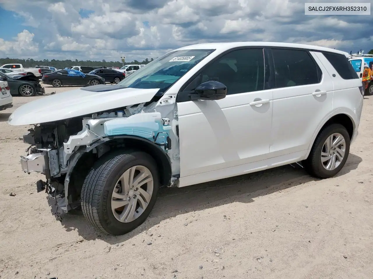 2024 Land Rover Discovery Sport S VIN: SALCJ2FX6RH352310 Lot: 61405885