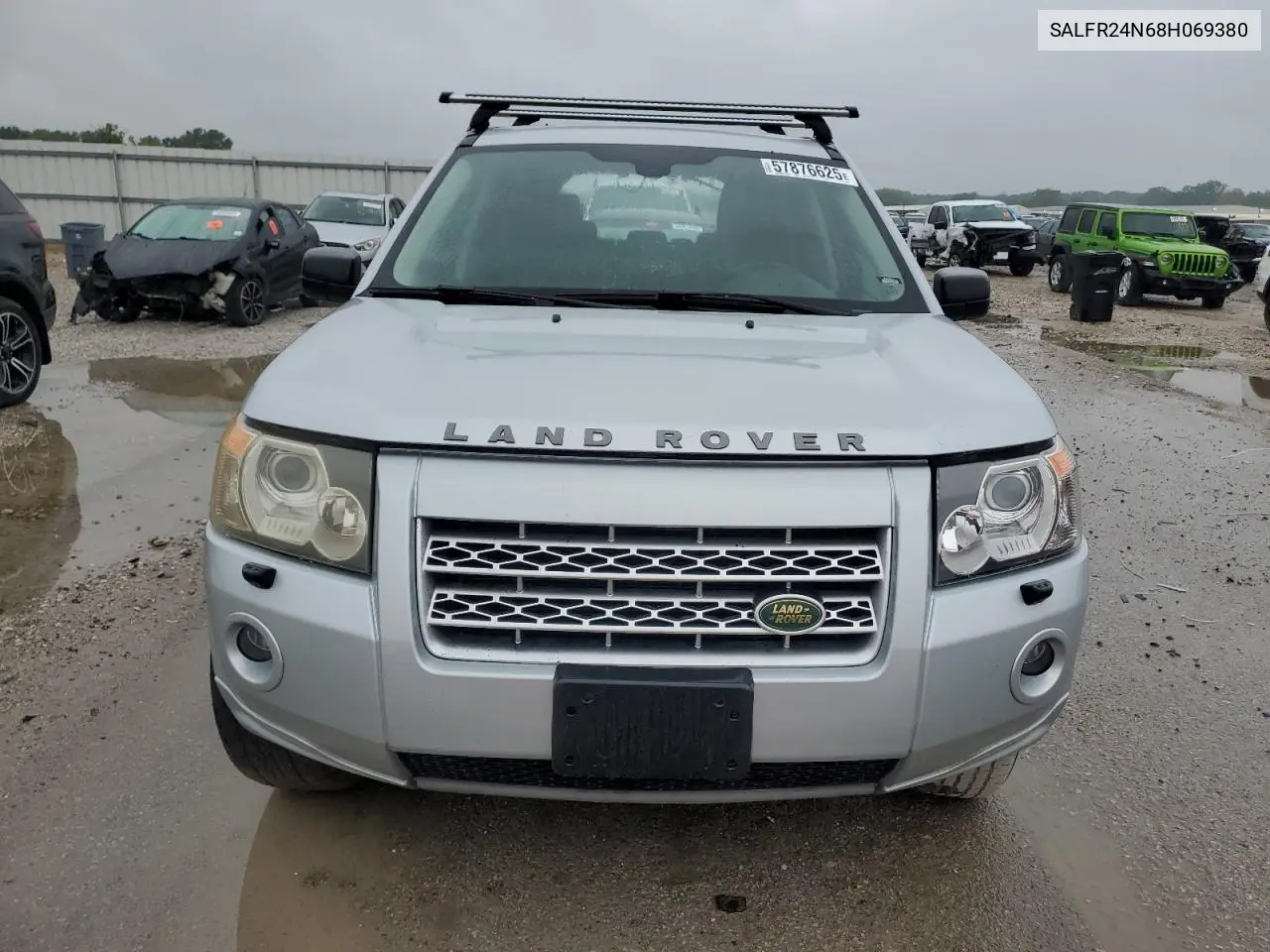 2008 Land Rover Lr2 Hse VIN: SALFR24N68H069380 Lot: 57876625