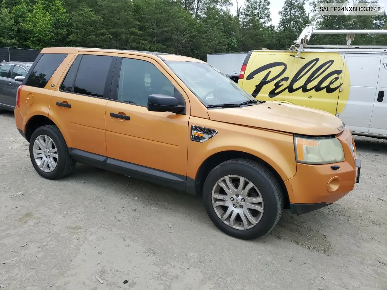 2008 Land Rover Lr2 Se VIN: SALFP24NX8H033648 Lot: 58412985