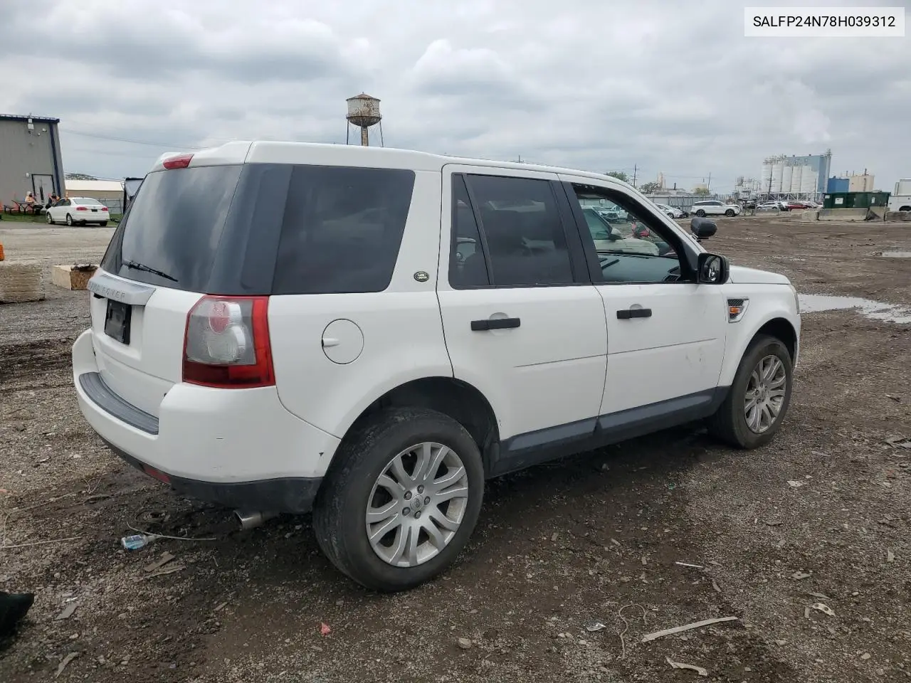 2008 Land Rover Lr2 Se VIN: SALFP24N78H039312 Lot: 58855625