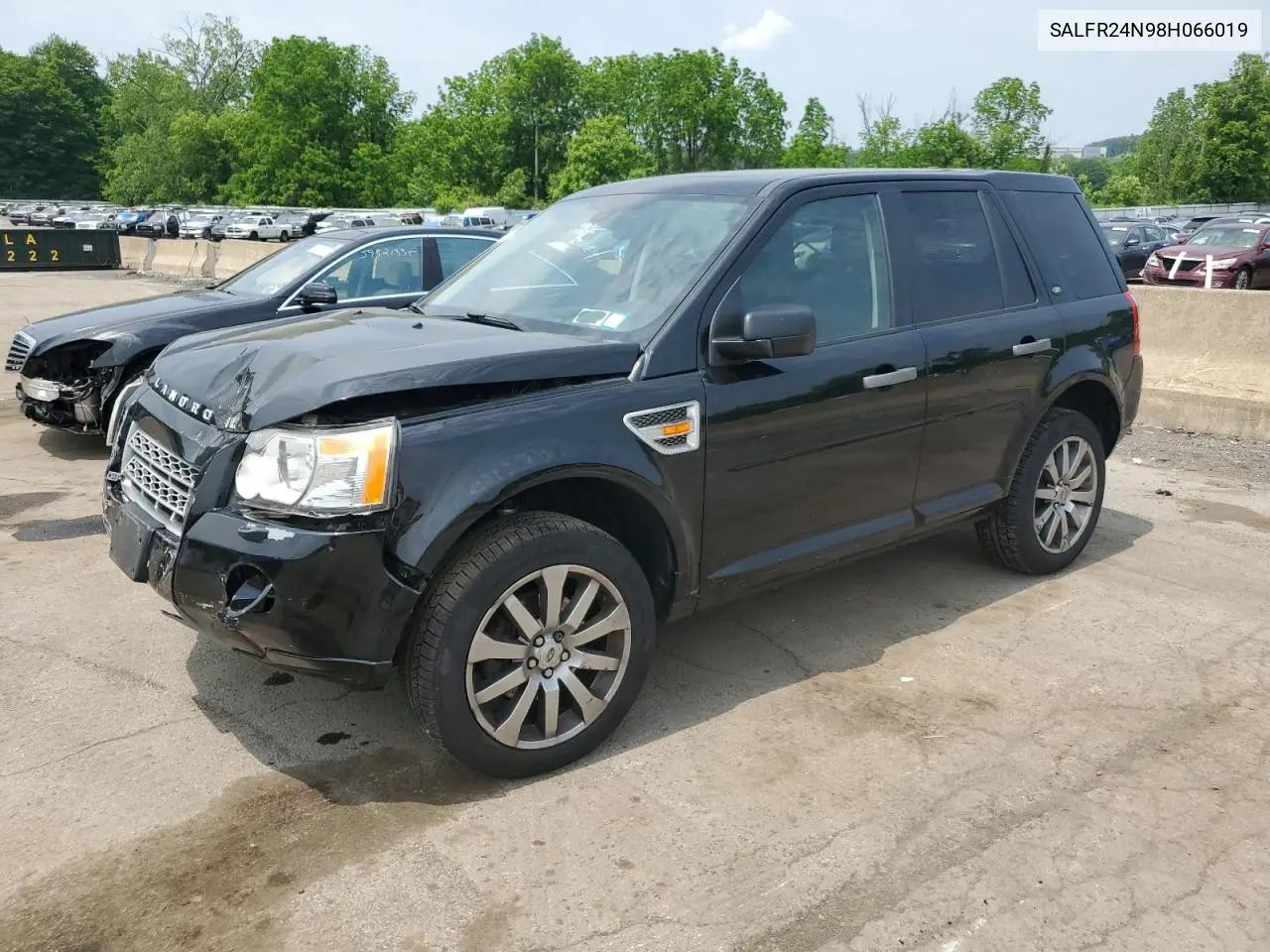 2008 Land Rover Lr2 Hse VIN: SALFR24N98H066019 Lot: 59119135