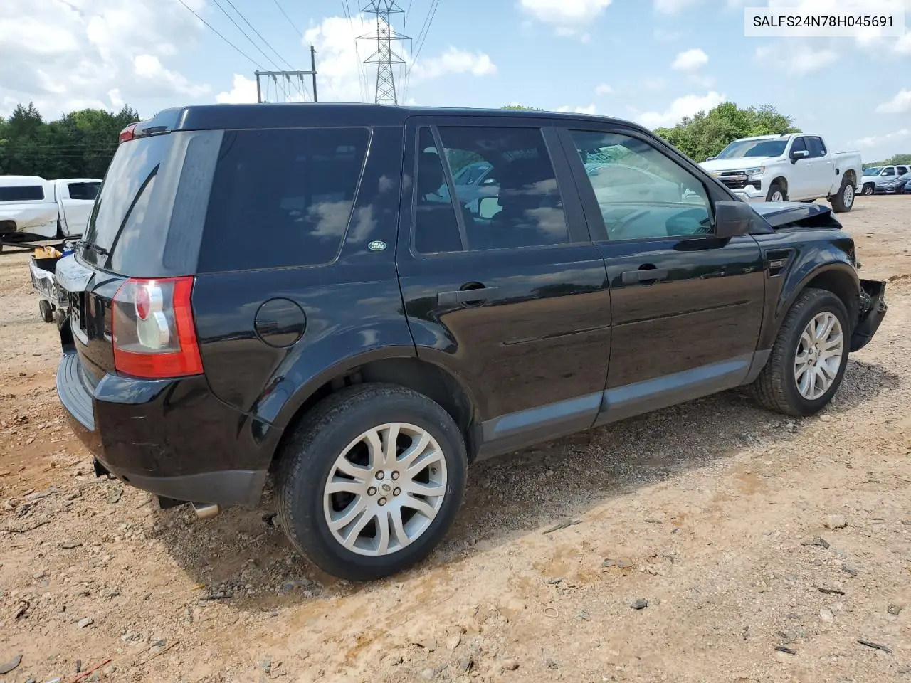 2008 Land Rover Lr2 Se Technology VIN: SALFS24N78H045691 Lot: 62348365