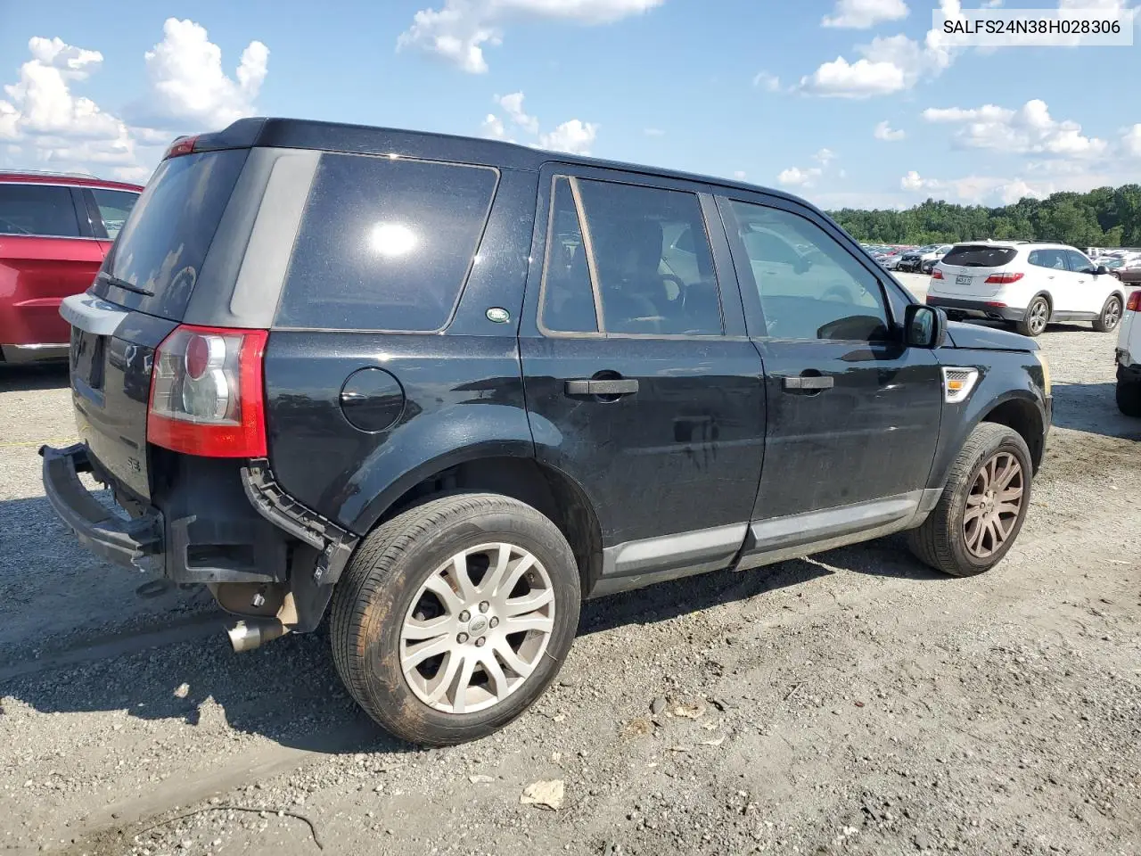 2008 Land Rover Lr2 Se Technology VIN: SALFS24N38H028306 Lot: 62696825