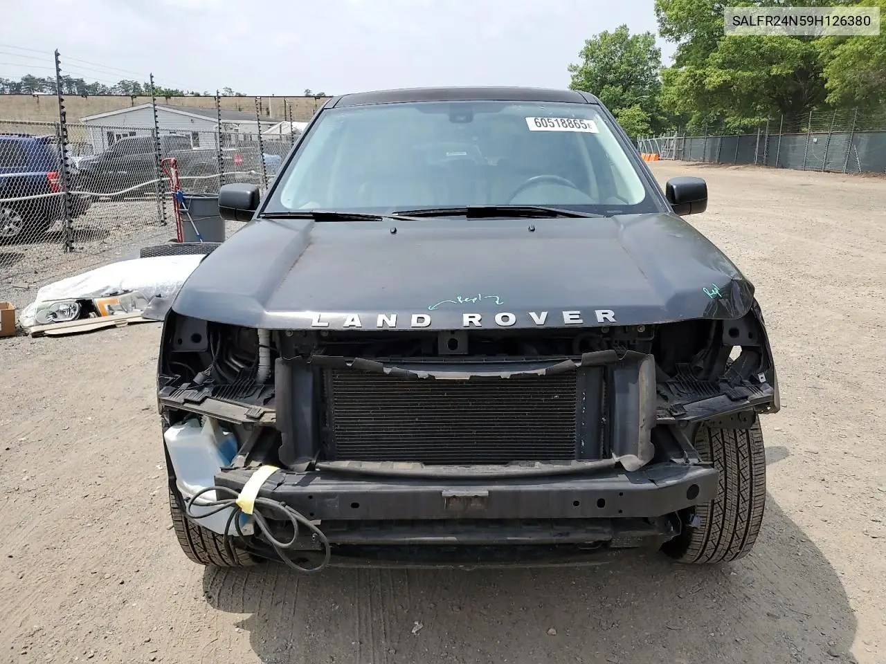 2009 Land Rover Lr2 Hse VIN: SALFR24N59H126380 Lot: 60518865