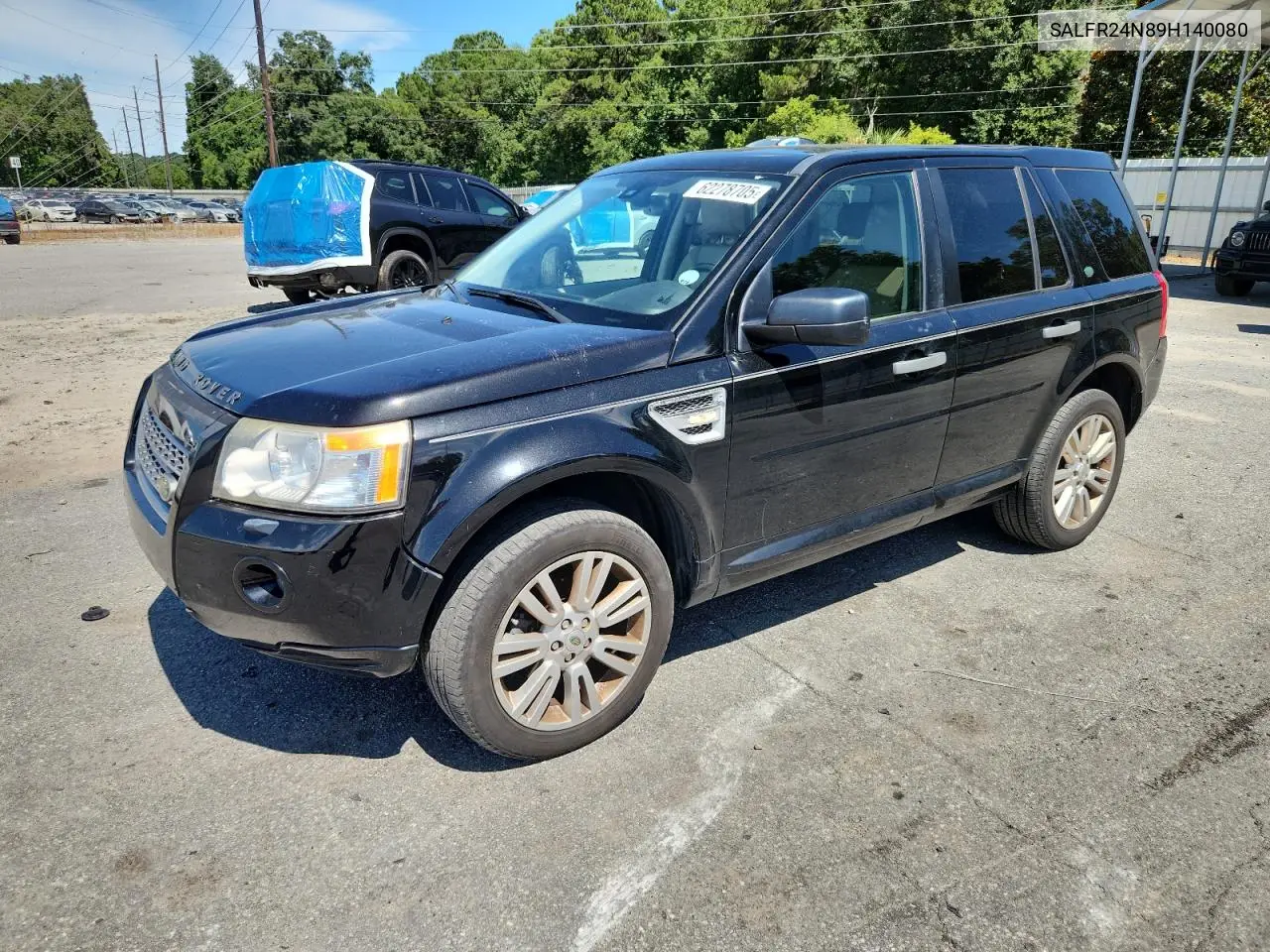 2009 Land Rover Lr2 Hse VIN: SALFR24N89H140080 Lot: 62278705