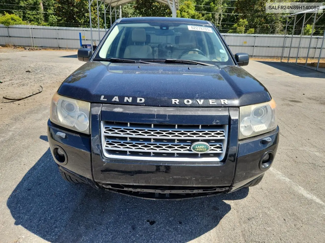 2009 Land Rover Lr2 Hse VIN: SALFR24N89H140080 Lot: 62278705