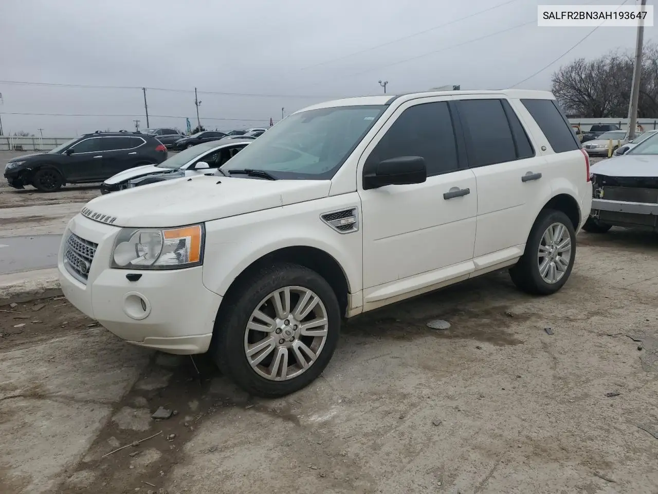 2010 Land Rover Lr2 Hse VIN: SALFR2BN3AH193647 Lot: 47600745