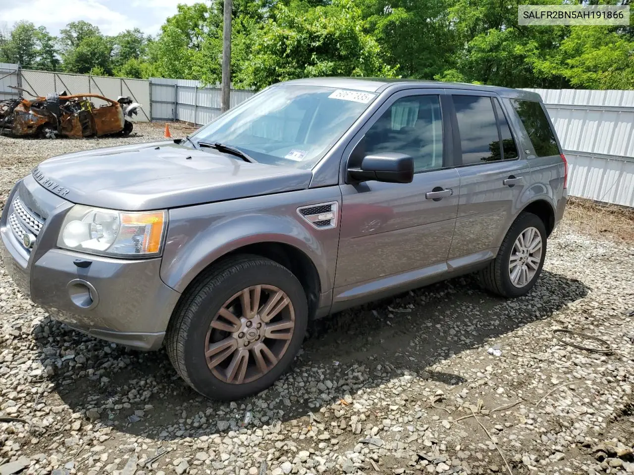 2010 Land Rover Lr2 Hse VIN: SALFR2BN5AH191866 Lot: 60617335
