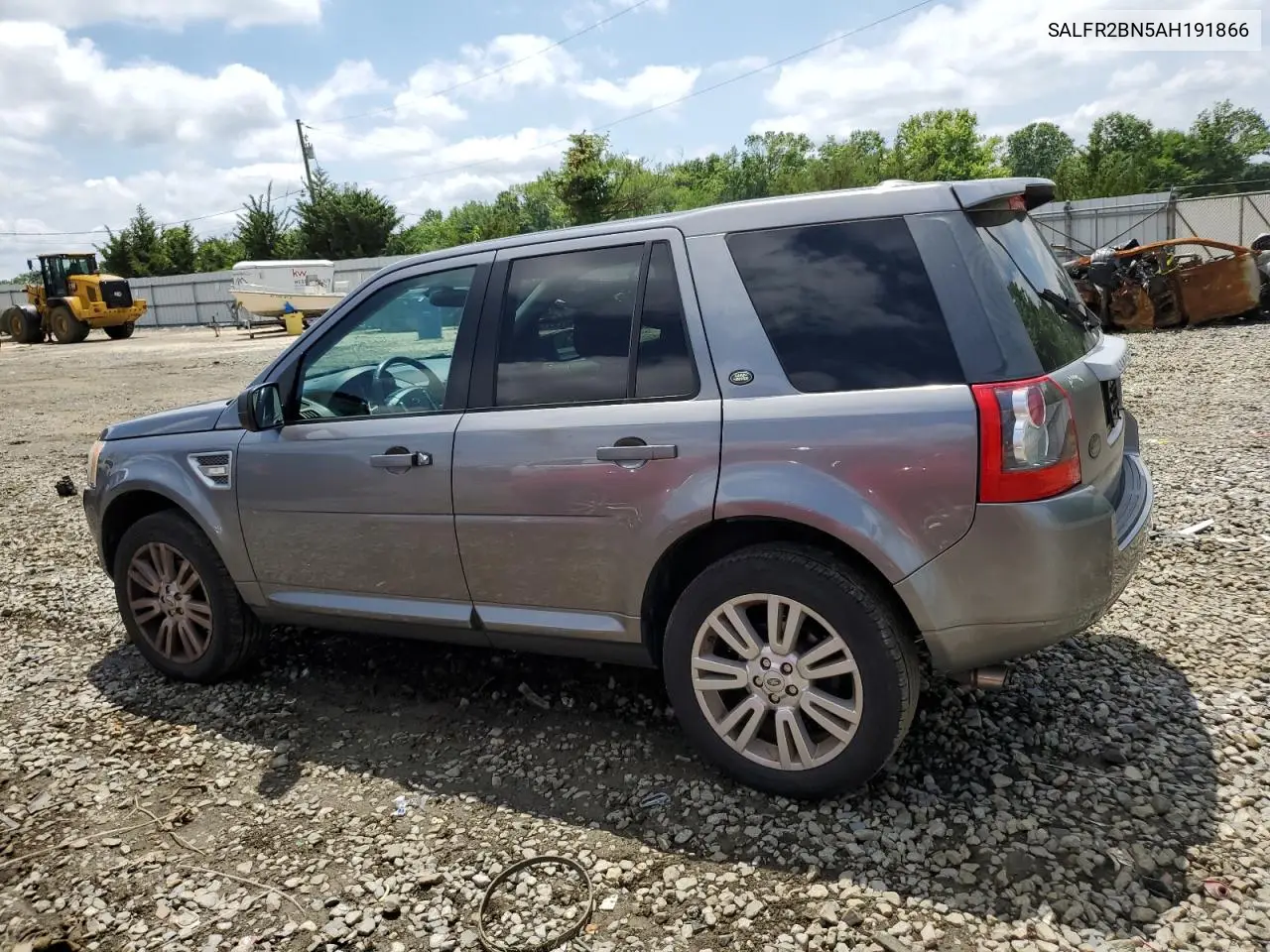 2010 Land Rover Lr2 Hse VIN: SALFR2BN5AH191866 Lot: 60617335