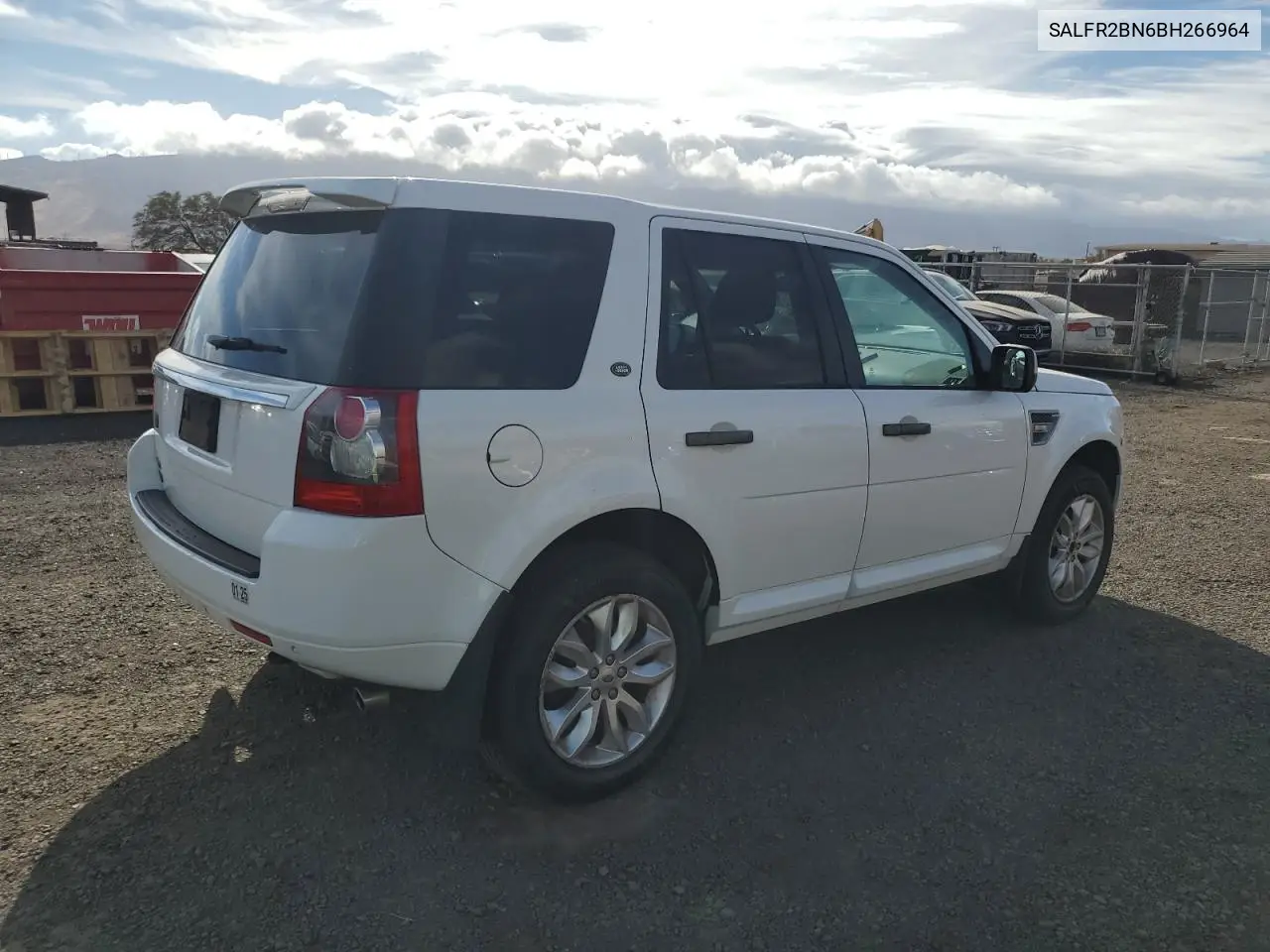 2011 Land Rover Lr2 Hse VIN: SALFR2BN6BH266964 Lot: 59817305