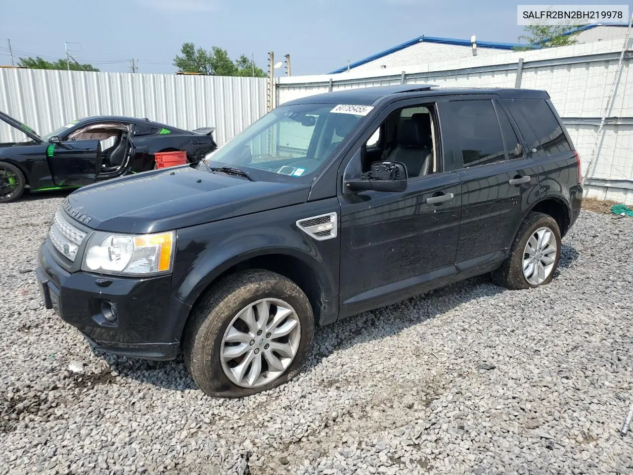 2011 Land Rover Lr2 Hse VIN: SALFR2BN2BH219978 Lot: 60785455
