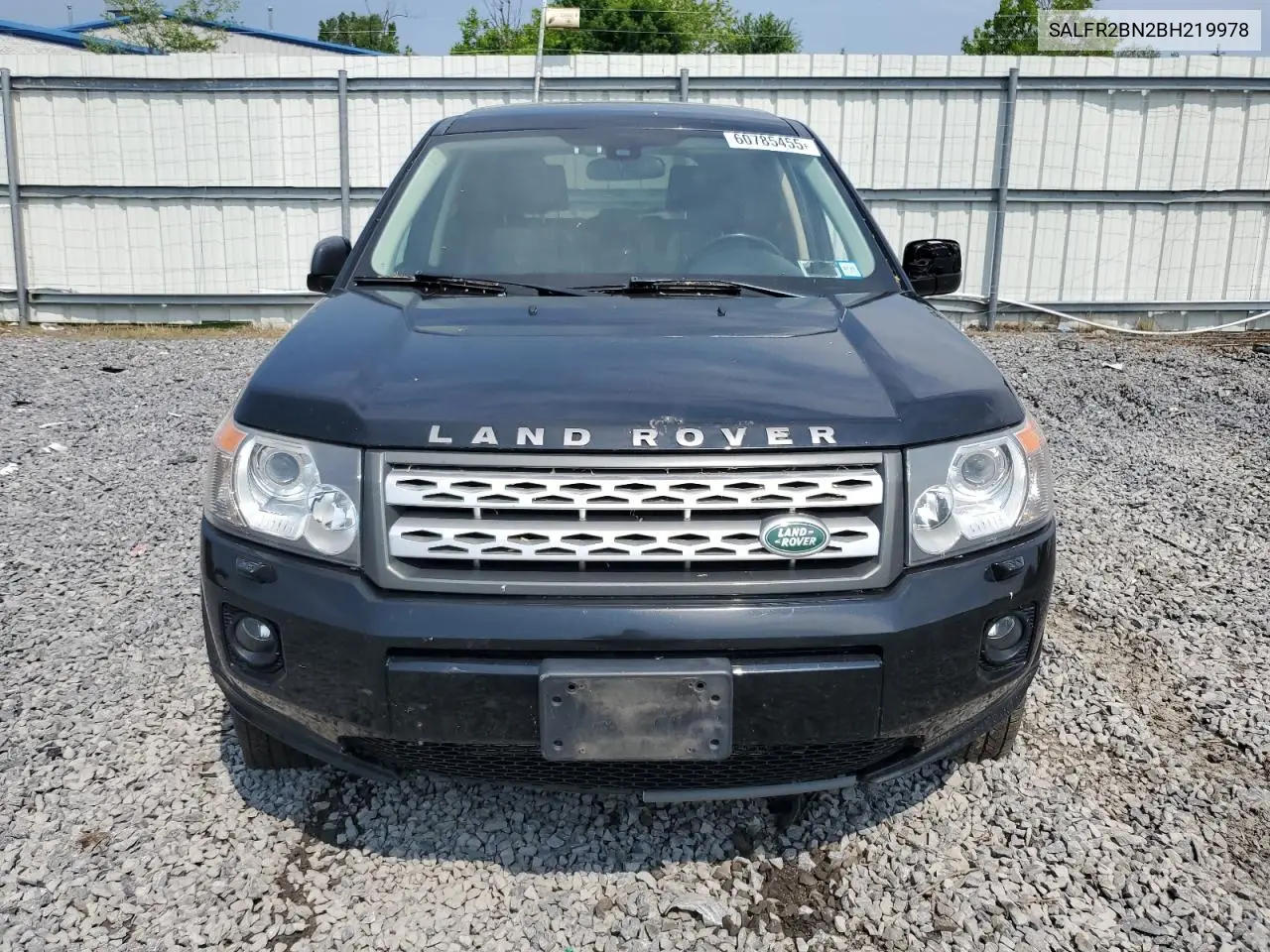 2011 Land Rover Lr2 Hse VIN: SALFR2BN2BH219978 Lot: 60785455