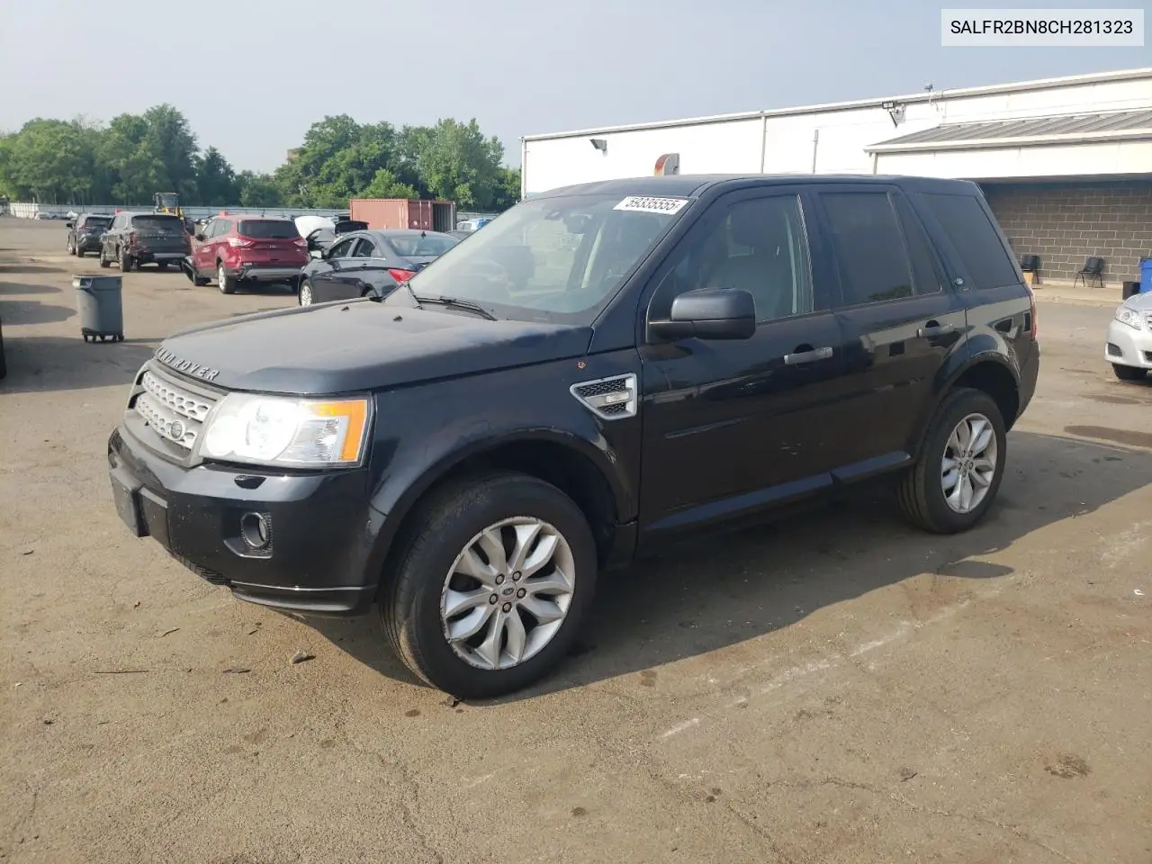 2012 Land Rover Lr2 Hse VIN: SALFR2BN8CH281323 Lot: 59335555