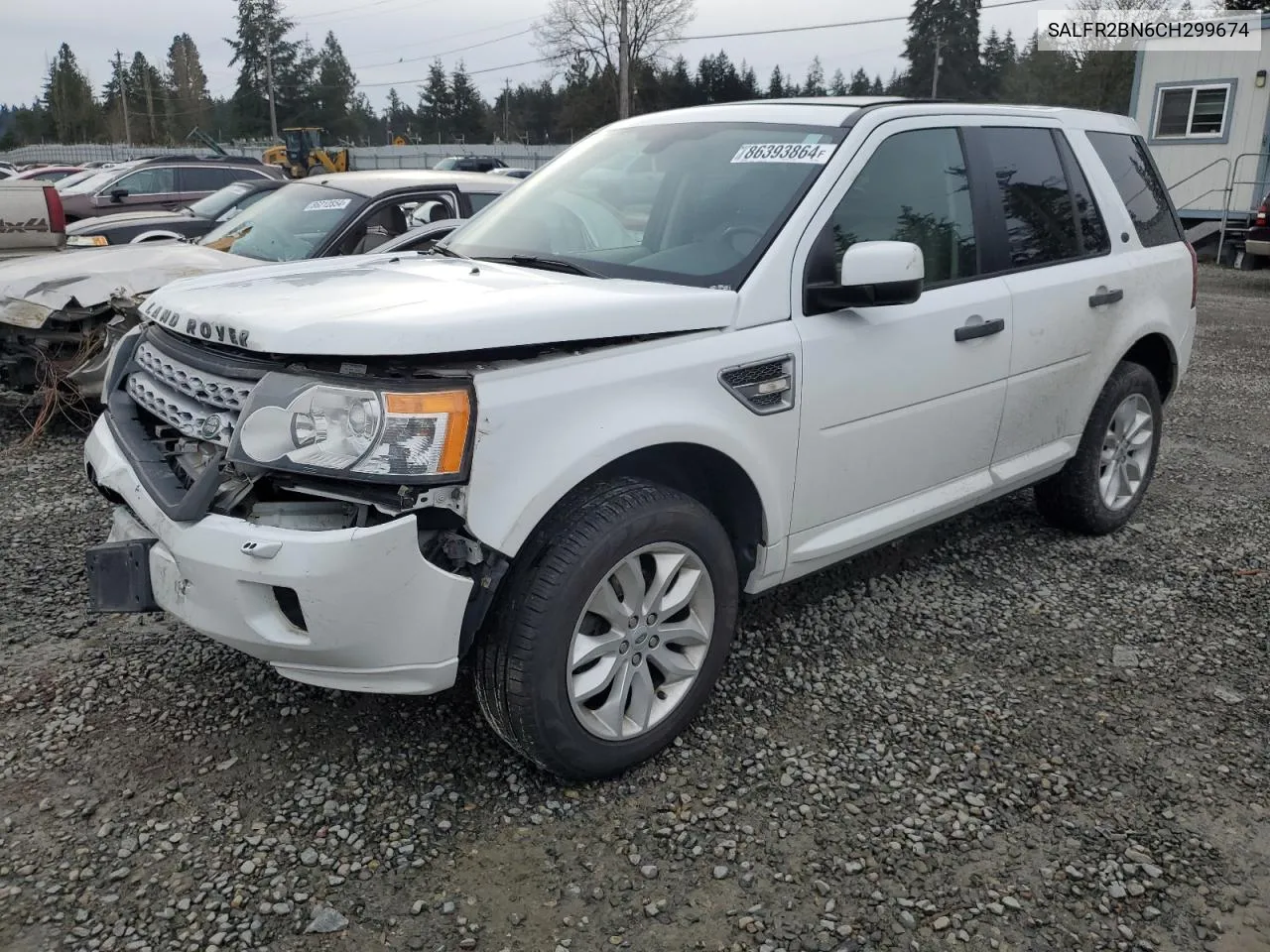 2012 Land Rover Lr2 Hse VIN: SALFR2BN6CH299674 Lot: 86393864