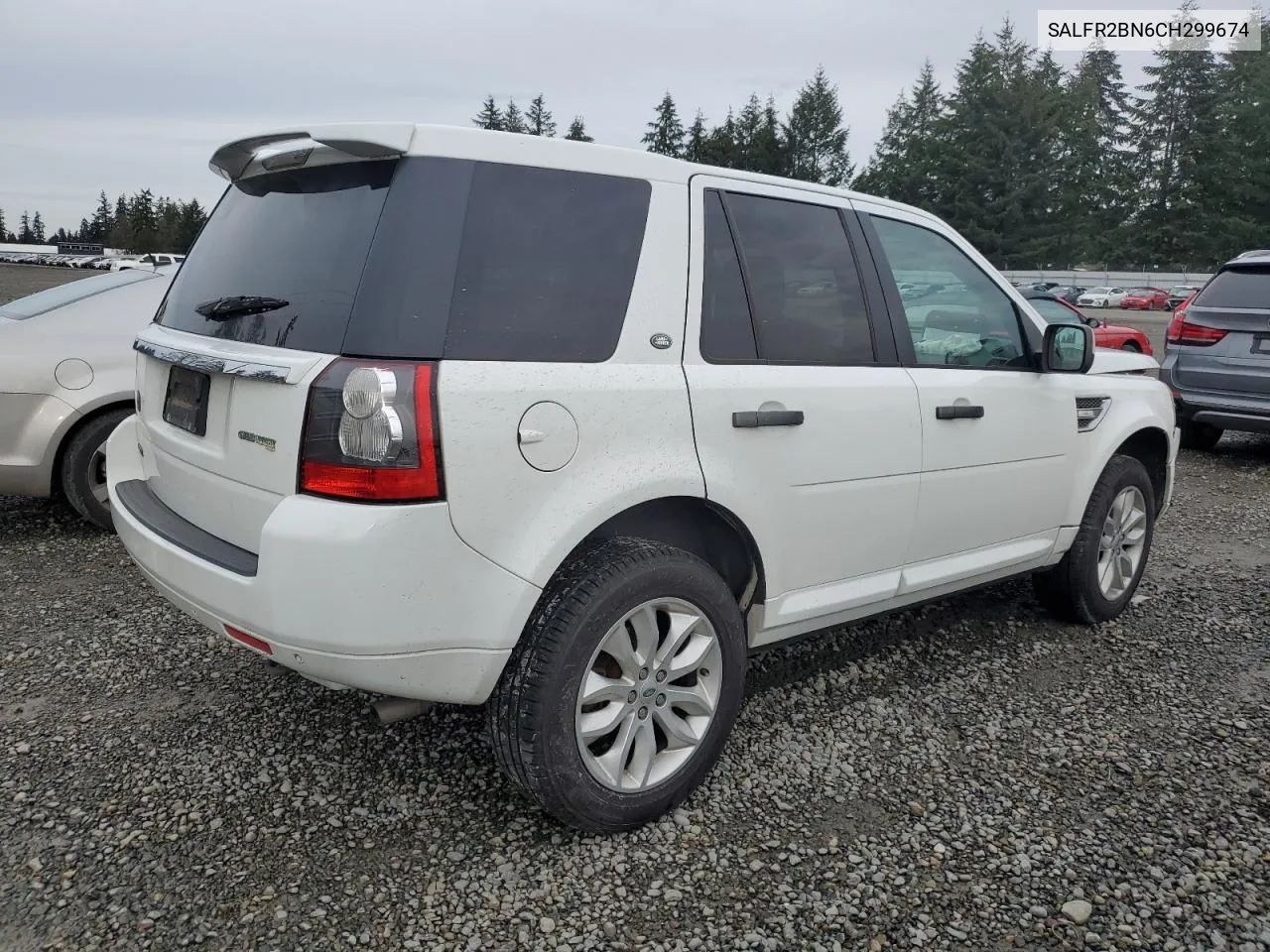 2012 Land Rover Lr2 Hse VIN: SALFR2BN6CH299674 Lot: 86393864