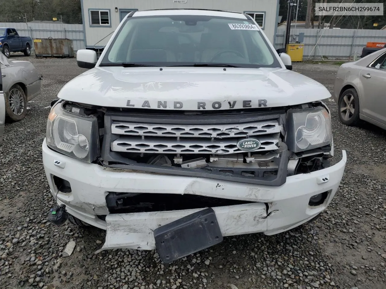 2012 Land Rover Lr2 Hse VIN: SALFR2BN6CH299674 Lot: 86393864