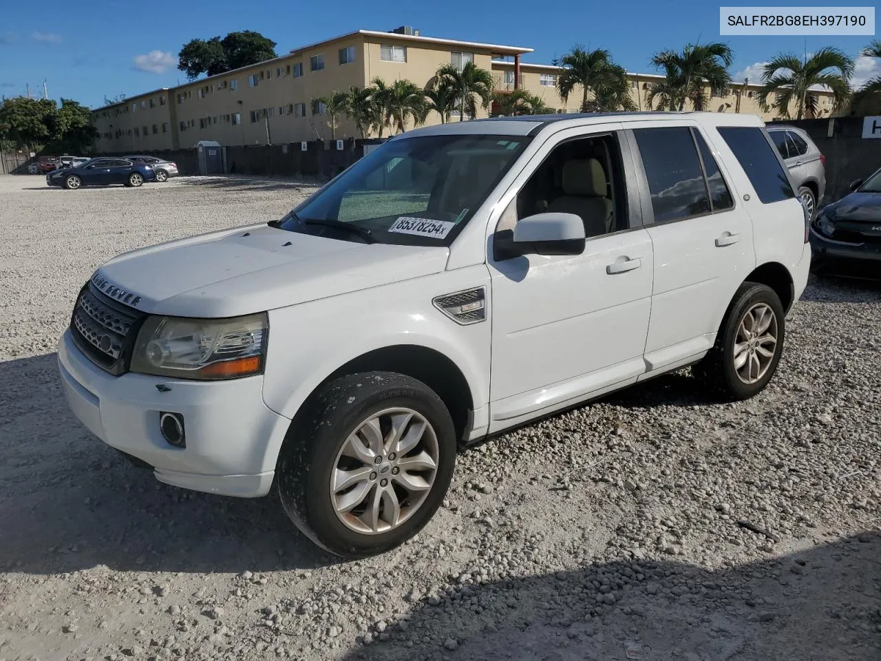 2014 Land Rover Lr2 Hse VIN: SALFR2BG8EH397190 Lot: 85378254