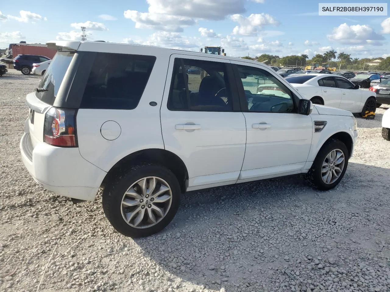 2014 Land Rover Lr2 Hse VIN: SALFR2BG8EH397190 Lot: 85378254