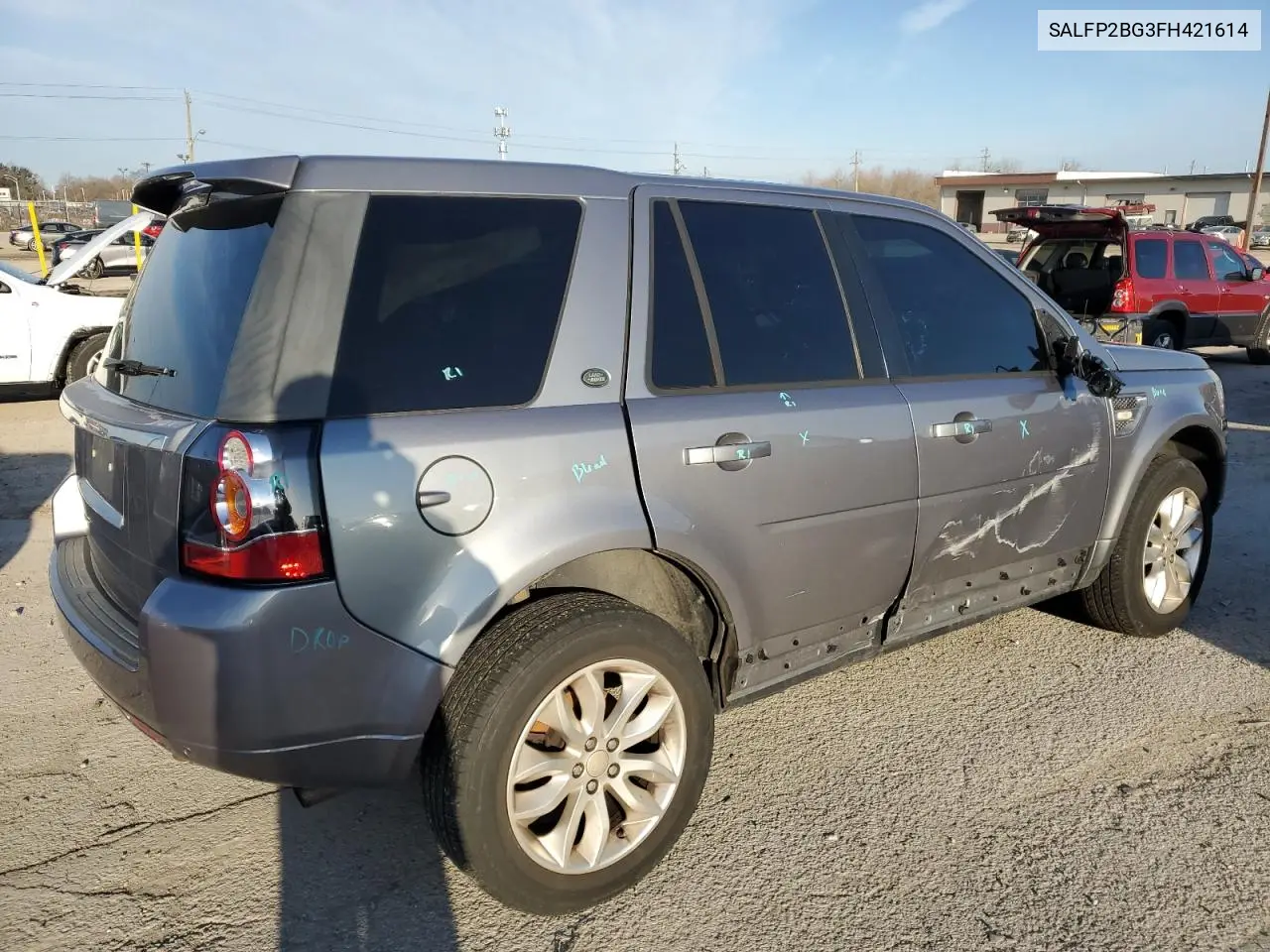2015 Land Rover Lr2 Se VIN: SALFP2BG3FH421614 Lot: 49163185