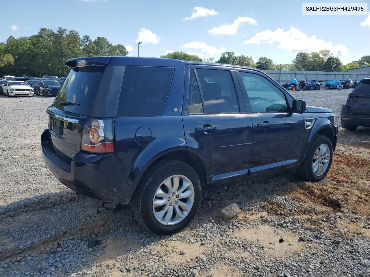 2015 Land Rover Lr2 Base/Hse VIN: SALFR2BG3FH429495 Lot: 56730195