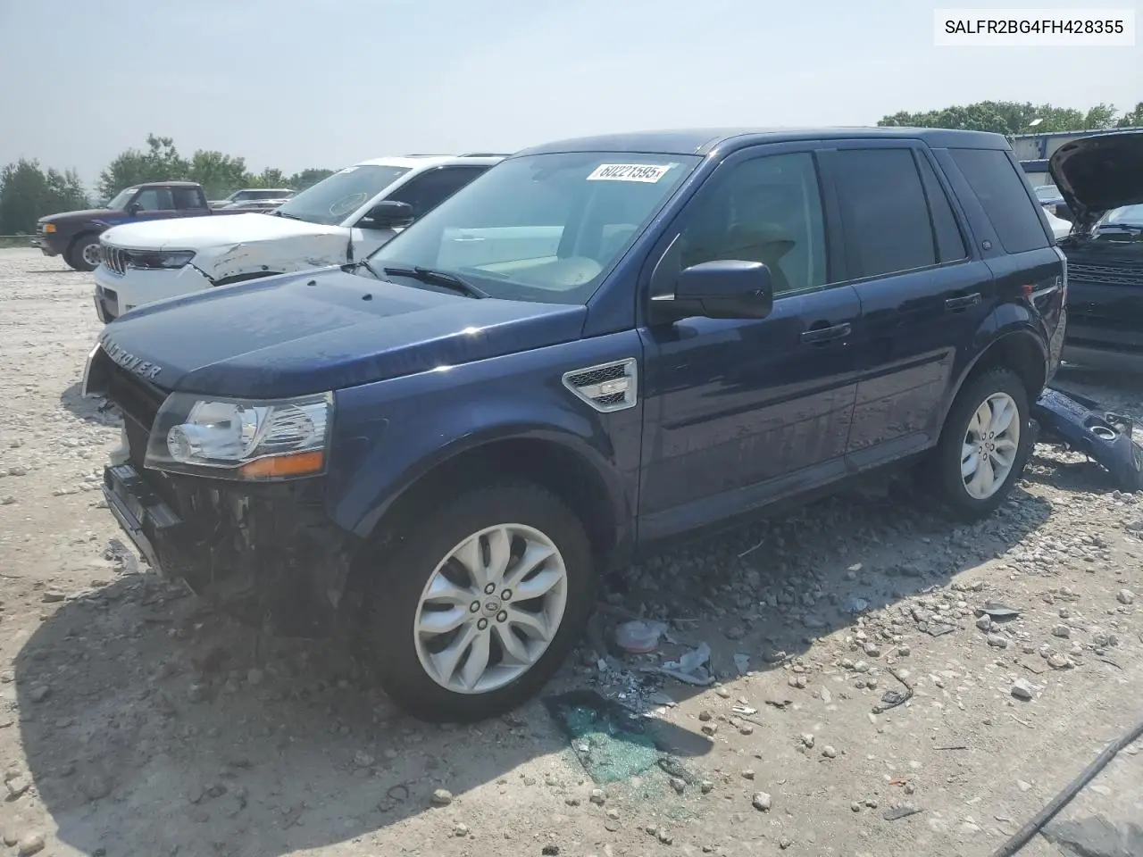 2015 Land Rover Lr2 Base/Hse VIN: SALFR2BG4FH428355 Lot: 60221595