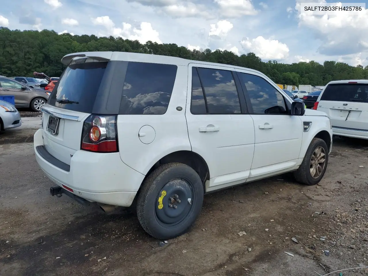 2015 Land Rover Lr2 Hse Luxury VIN: SALFT2BG3FH425786 Lot: 62303965