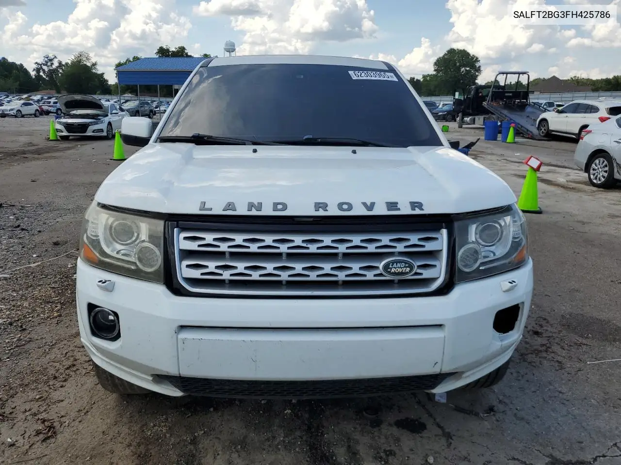 2015 Land Rover Lr2 Hse Luxury VIN: SALFT2BG3FH425786 Lot: 62303965