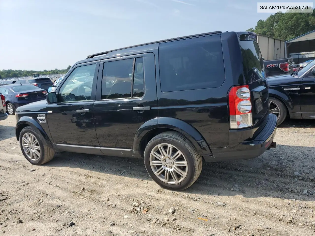 2010 Land Rover Lr4 Hse Luxury VIN: SALAK2D45AA536776 Lot: 62771035