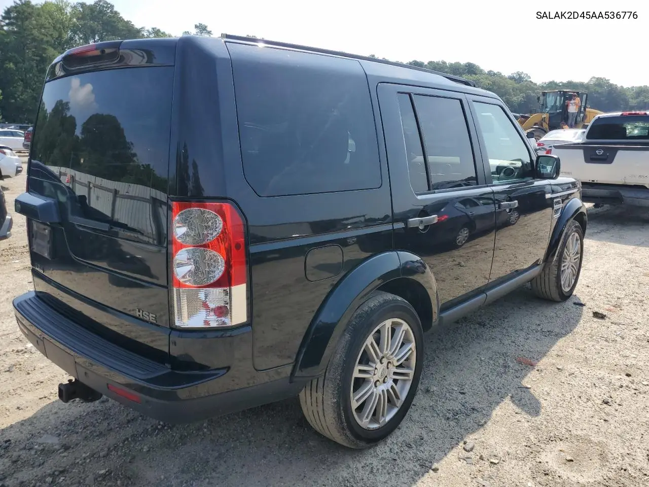 2010 Land Rover Lr4 Hse Luxury VIN: SALAK2D45AA536776 Lot: 62771035