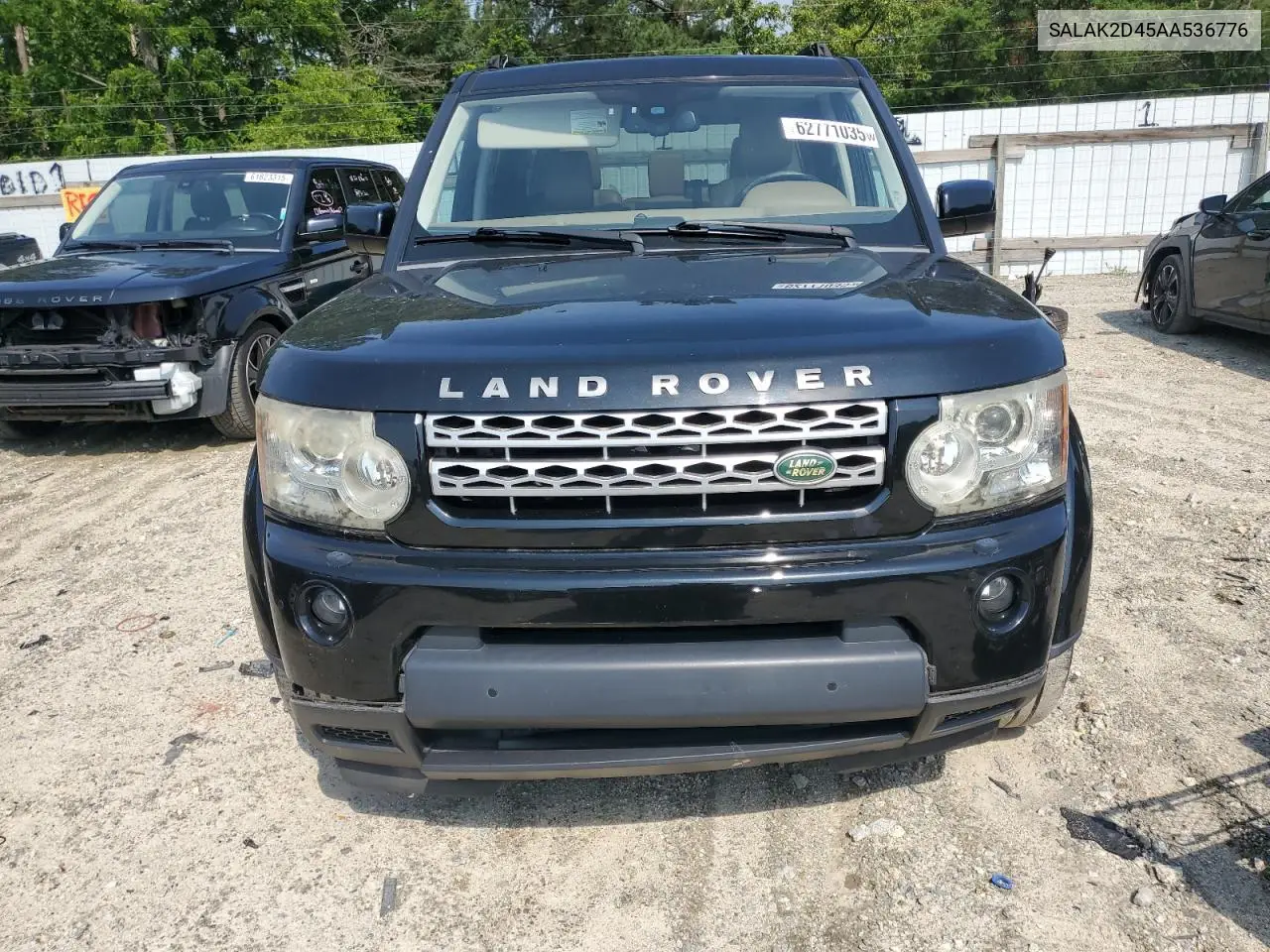 2010 Land Rover Lr4 Hse Luxury VIN: SALAK2D45AA536776 Lot: 62771035