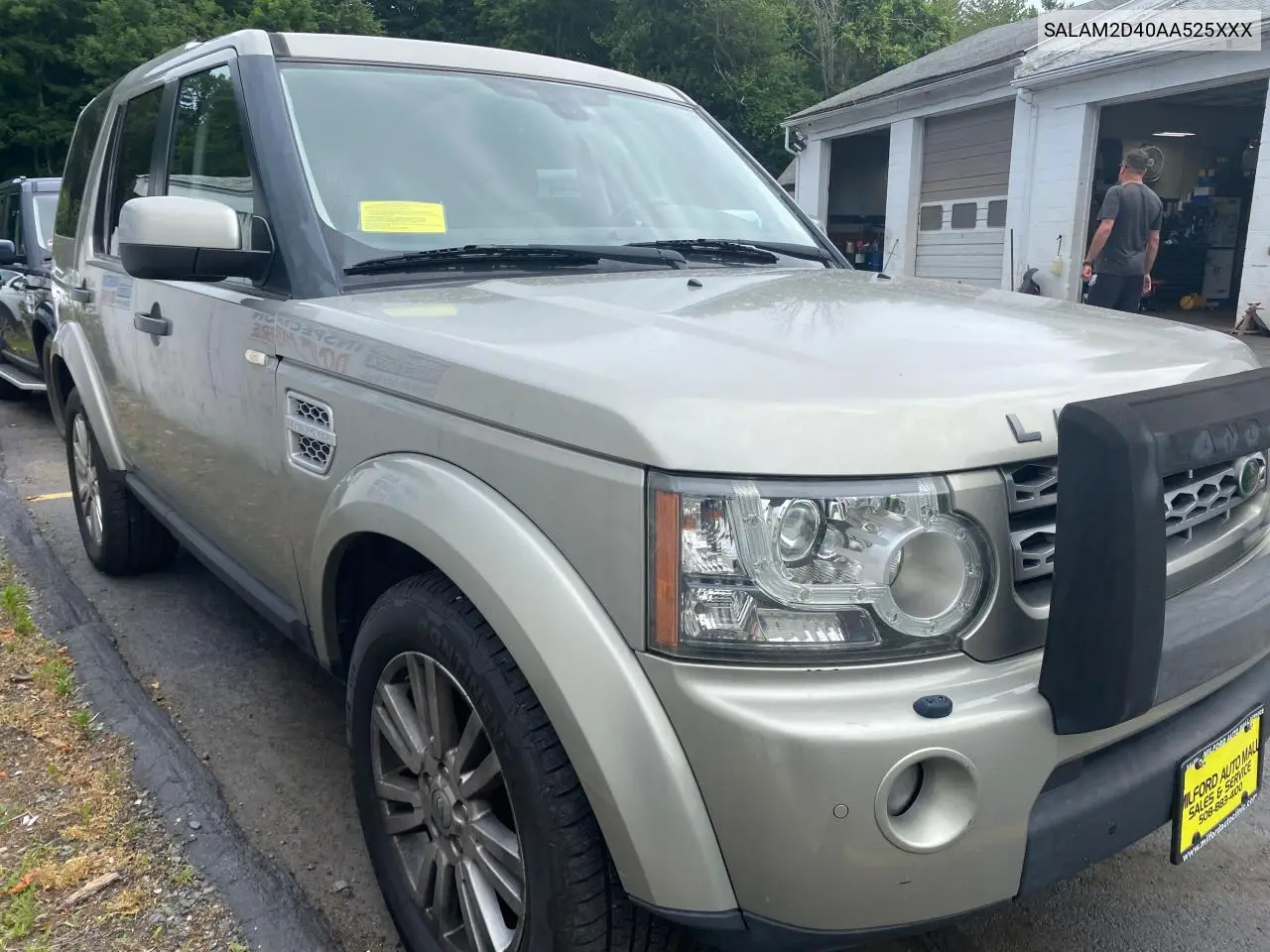 2010 Land Rover Lr4 Hse Plus VIN: SALAM2D40AA525XXX Lot: 63040085