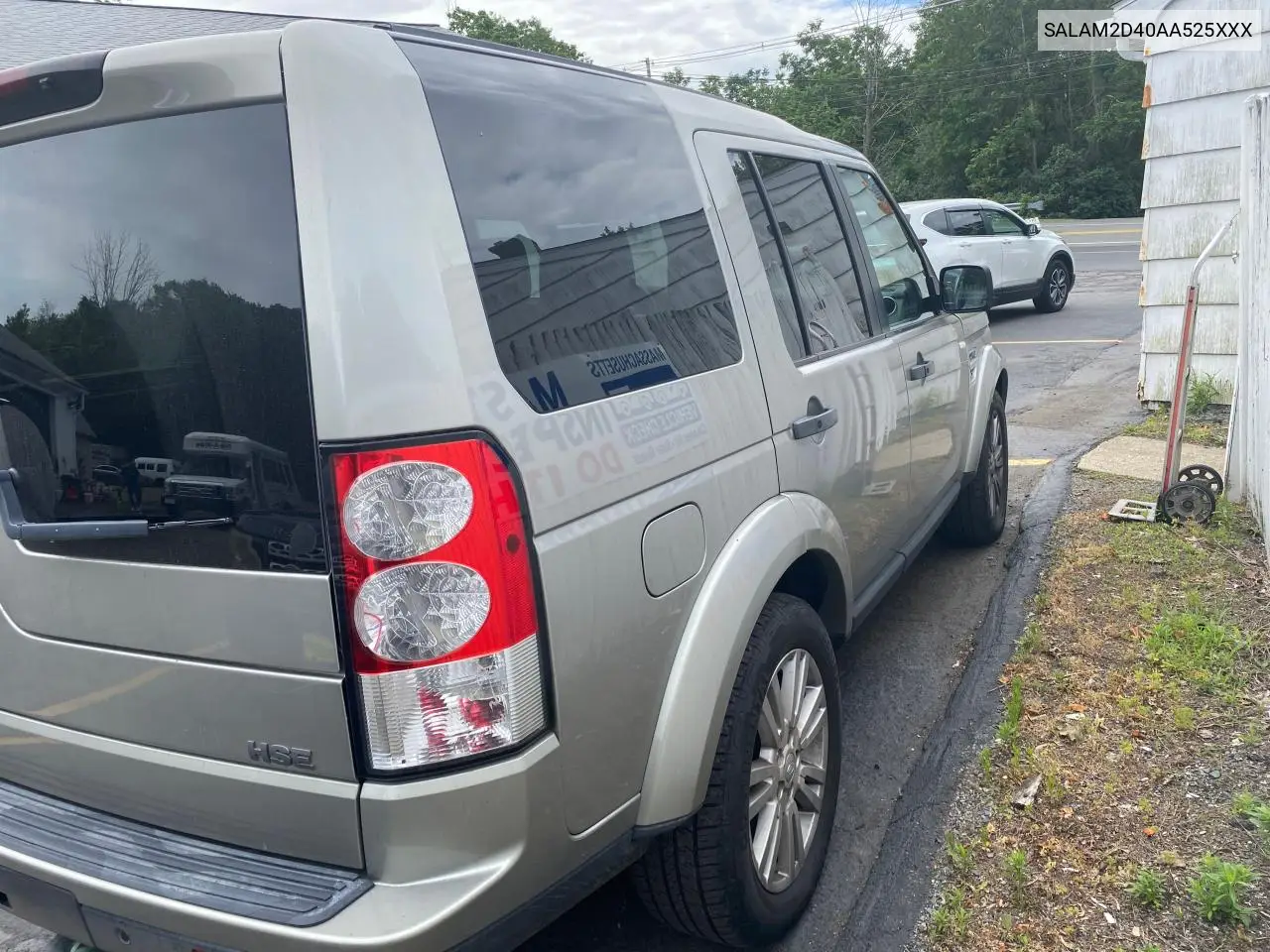 2010 Land Rover Lr4 Hse Plus VIN: SALAM2D40AA525XXX Lot: 63040085