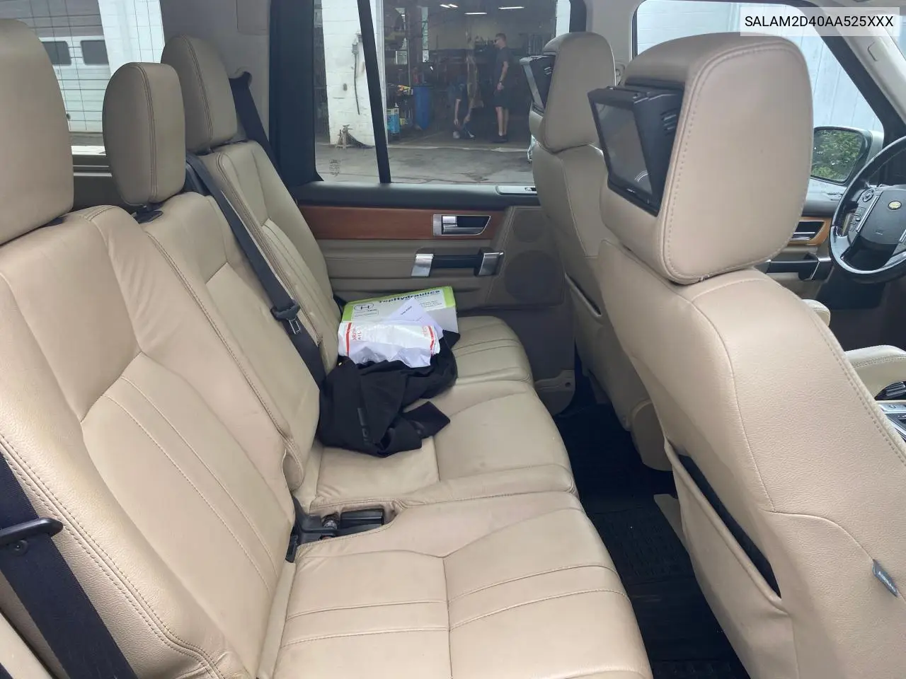 2010 Land Rover Lr4 Hse Plus VIN: SALAM2D40AA525XXX Lot: 63040085