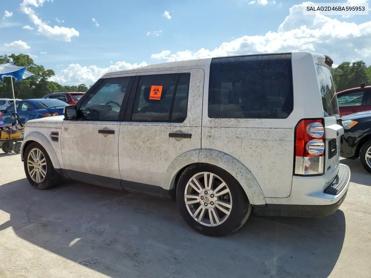 2011 Land Rover Lr4 Hse VIN: SALAG2D46BA595953 Lot: 61073005