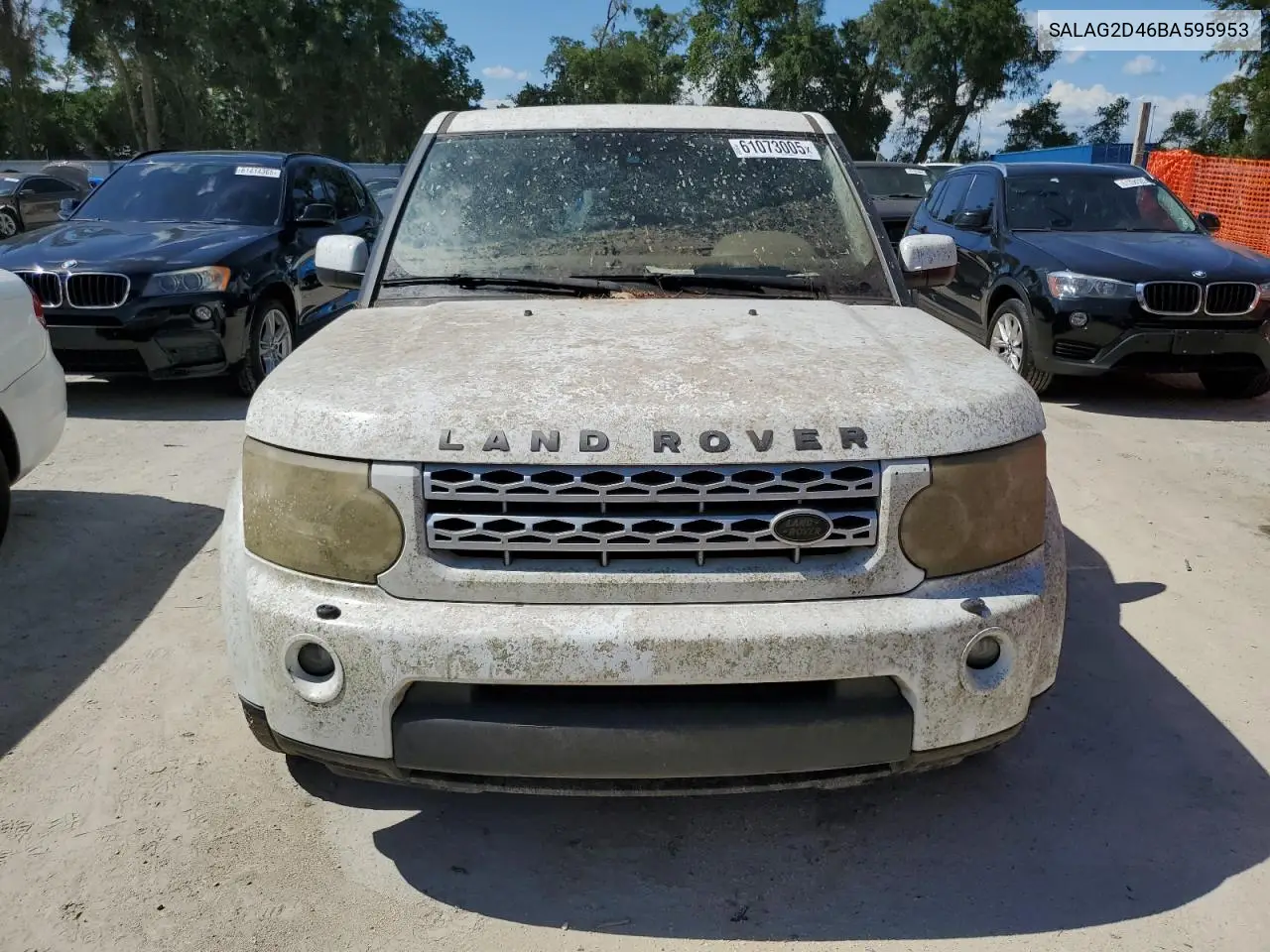 2011 Land Rover Lr4 Hse VIN: SALAG2D46BA595953 Lot: 61073005