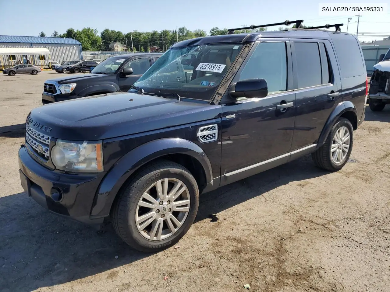 2011 Land Rover Lr4 Hse VIN: SALAG2D45BA595331 Lot: 62218915