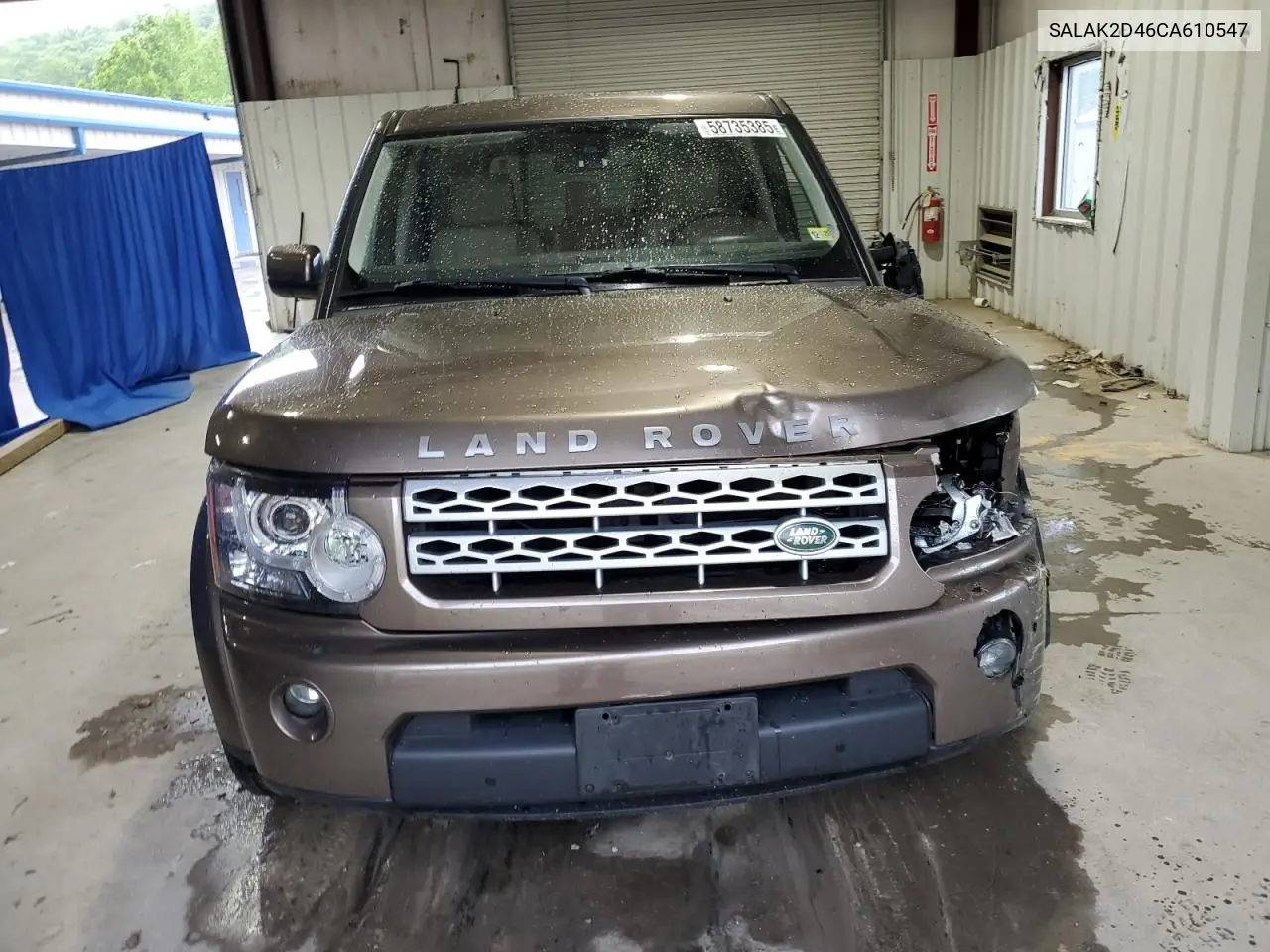 2012 Land Rover Lr4 Hse Luxury VIN: SALAK2D46CA610547 Lot: 58735385