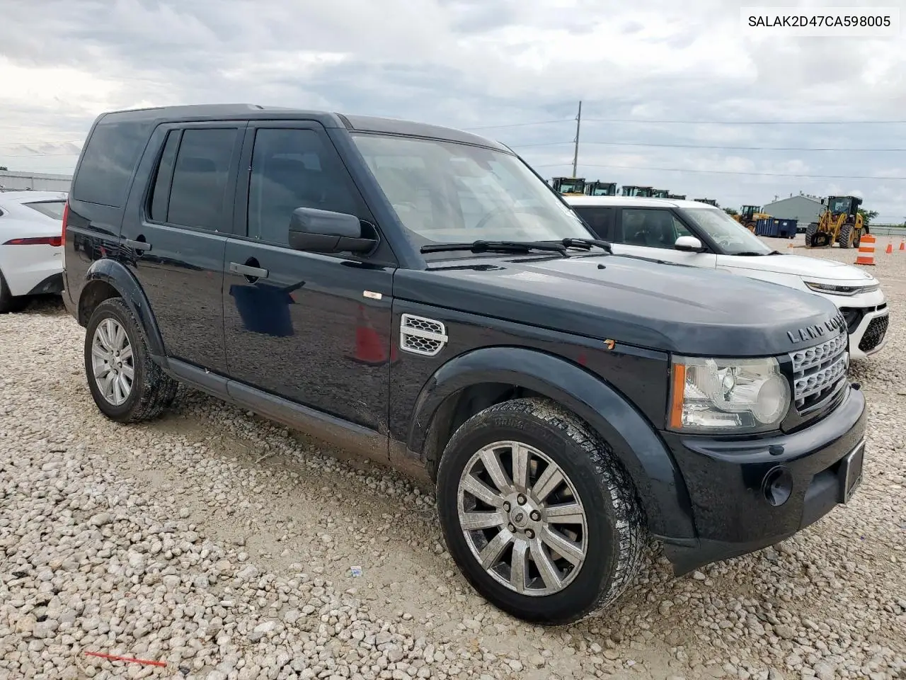 2012 Land Rover Lr4 Hse Luxury VIN: SALAK2D47CA598005 Lot: 60195505