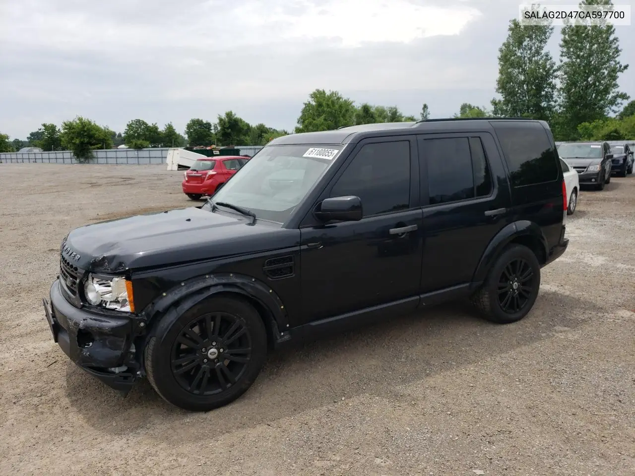 2012 Land Rover Lr4 Hse VIN: SALAG2D47CA597700 Lot: 61180055