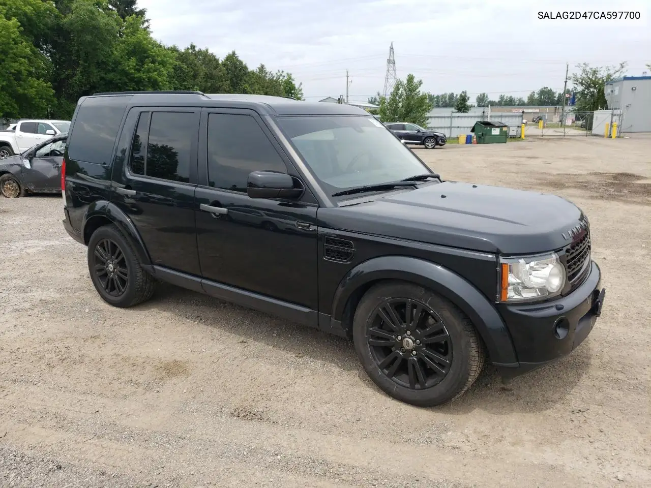 2012 Land Rover Lr4 Hse VIN: SALAG2D47CA597700 Lot: 61180055