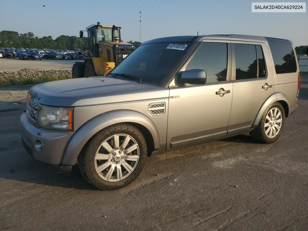 2012 Land Rover Lr4 Hse Luxury VIN: SALAK2D40CA629224 Lot: 62418315