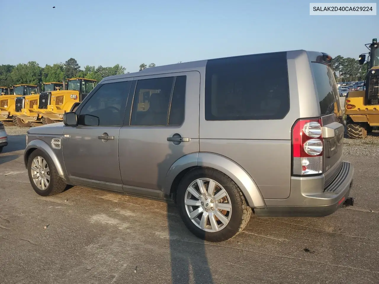 2012 Land Rover Lr4 Hse Luxury VIN: SALAK2D40CA629224 Lot: 62418315