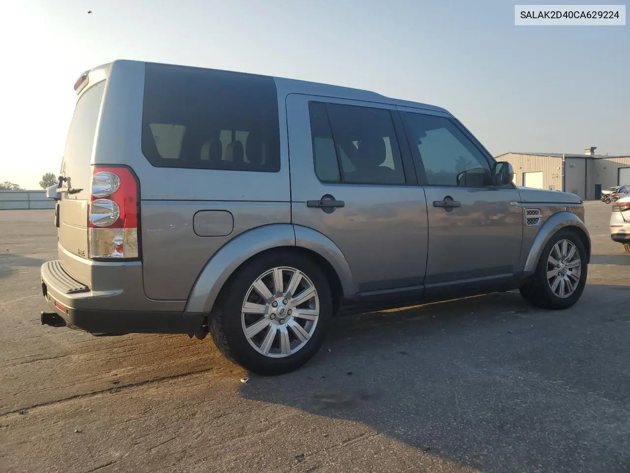 2012 Land Rover Lr4 Hse Luxury VIN: SALAK2D40CA629224 Lot: 62418315