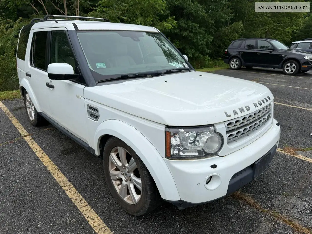 2013 Land Rover Lr4 Hse Luxury VIN: SALAK2D4XDA670302 Lot: 60850605