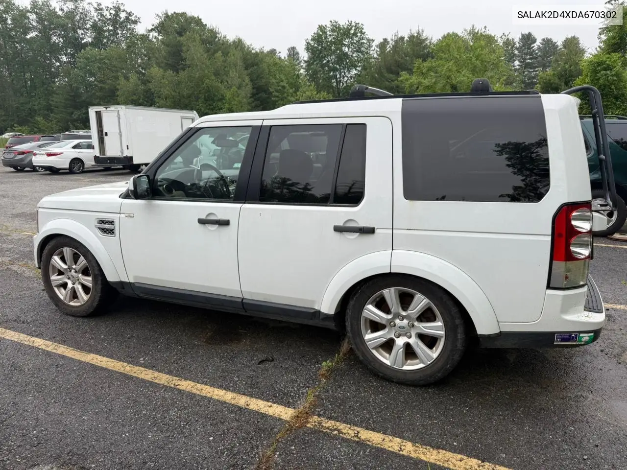 2013 Land Rover Lr4 Hse Luxury VIN: SALAK2D4XDA670302 Lot: 60850605