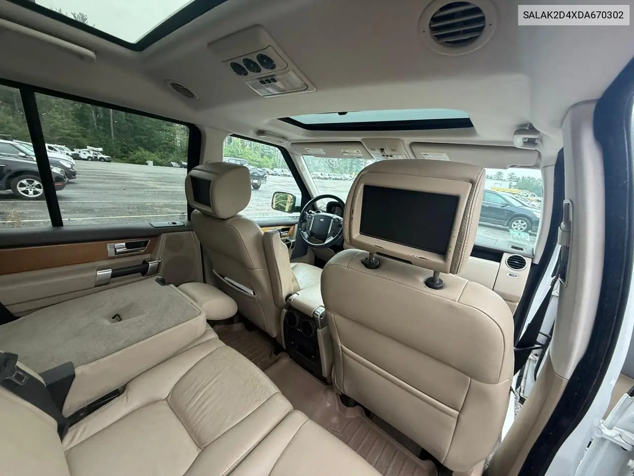 2013 Land Rover Lr4 Hse Luxury VIN: SALAK2D4XDA670302 Lot: 60850605