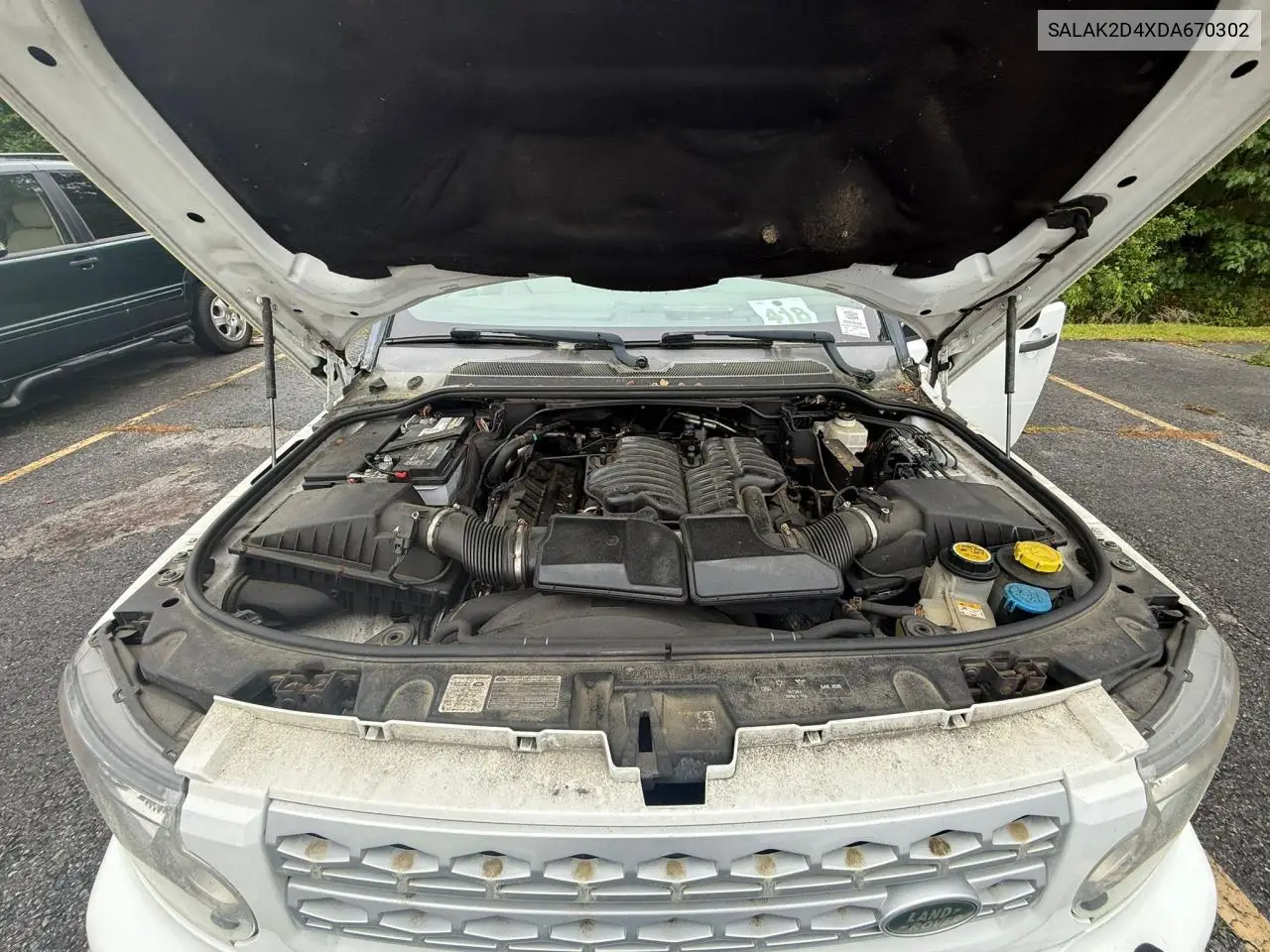 2013 Land Rover Lr4 Hse Luxury VIN: SALAK2D4XDA670302 Lot: 60850605